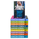 Harlan Coben Myron Bolitar Series Collection 1-10 Books Set (Deal Breaker, Drop Shot, Fade Away, Back Spin, One False Move, The Final Detail, Darkest Fear, Promise Me, Long Lost, Live Wire)