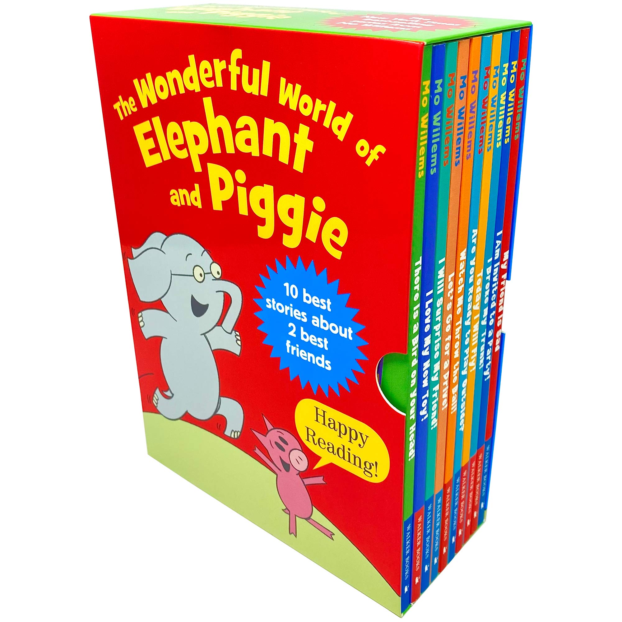 Buy Book The Wonderful World of Elephant and Piggie Series 10 Books  Collection Box Set by Mo Willems by Walker Books