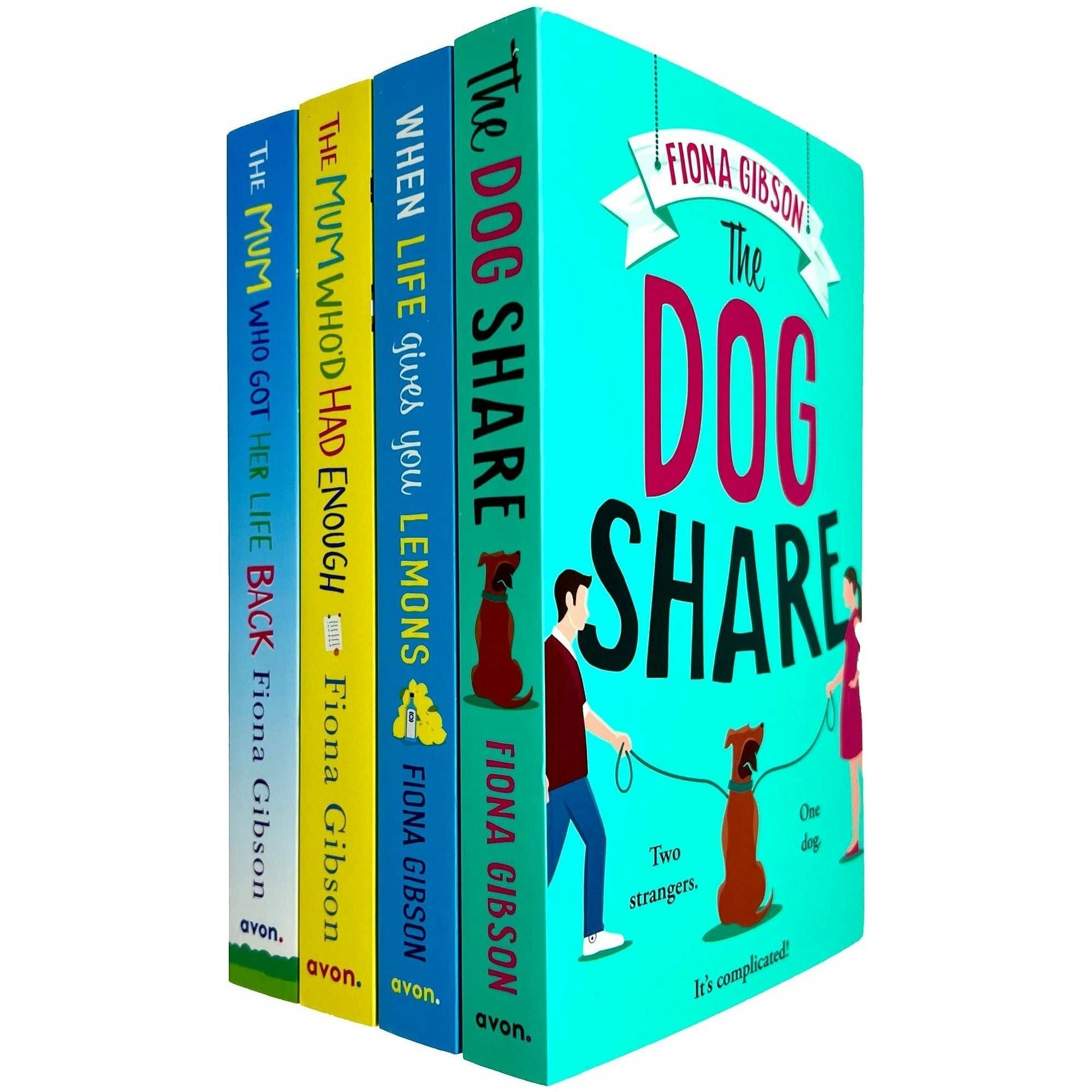 Buy Book Fiona Gibson 4 Books Collection Set (The Dog Share, When Life  Gives You Lemons, The Mum Who’d Had Enough & The Mum Who Got Her Life Back)  by