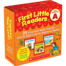 First Little Readers: Guided Reading Level A (Parent Pack): 25 Irresistible Books That Are Just the Right Level for Beginning Readers