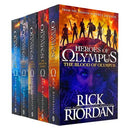 Heroes of Olympus Complete Collection 5 Books Set Pack by Rick Riordan