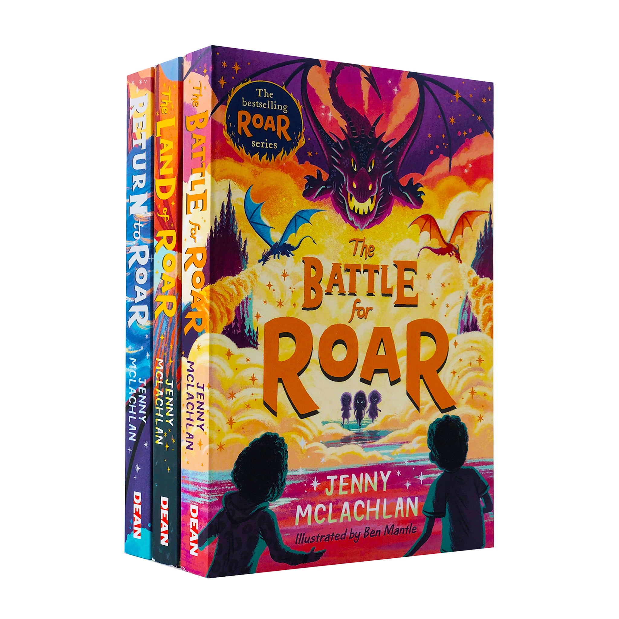 The Land of Roar Series 3 Books Collection Set by Jenny McLachlan (Lan