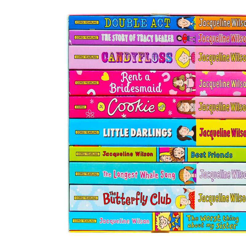 ["9780440872337", "bad girls", "best friends", "Candyfloss", "children books", "clean break", "cookie", "double act", "jacqueline wilson", "jacqueline wilson book set", "jacqueline wilson books", "jacqueline wilson books collection", "jacqueline wilson books set", "jacqueline wilson box collection set", "jacqueline wilson box set", "jacqueline wilson children box set", "jacqueline wilson collection", "jacqueline wilson picture story stories books", "jacqueline wilson set", "jaqueline wilson", "Little Darlings", "midnight", "nick sharratt", "Rent a Bridesmaid", "secrets", "sleepovers", "the bed and breakfast star", "The Butterfly Club", "the illustrated mum", "The Longest Whale Song", "the lottie project", "The Story of Tracy Beaker", "the suitcase kid", "the worry website", "the worst thing about my sister"]