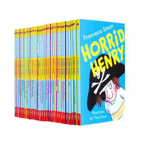 Buy Book Horrid Henrys Loathsome Library Collection 30 book set by  Francesca Simon and Tony Ross by Orion Books