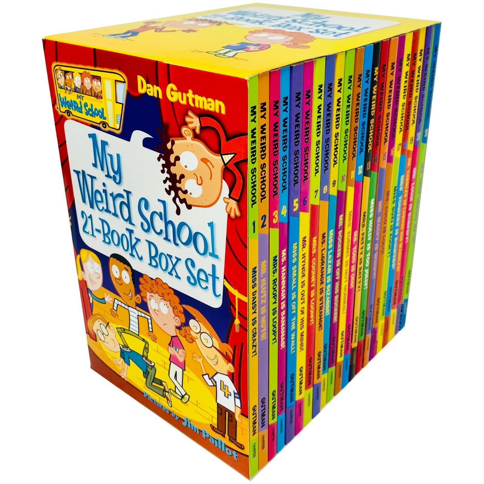 Buy Book My Weird School Collection 21 Books Box Set by Dan Gutman by  HARPERCOLLINS