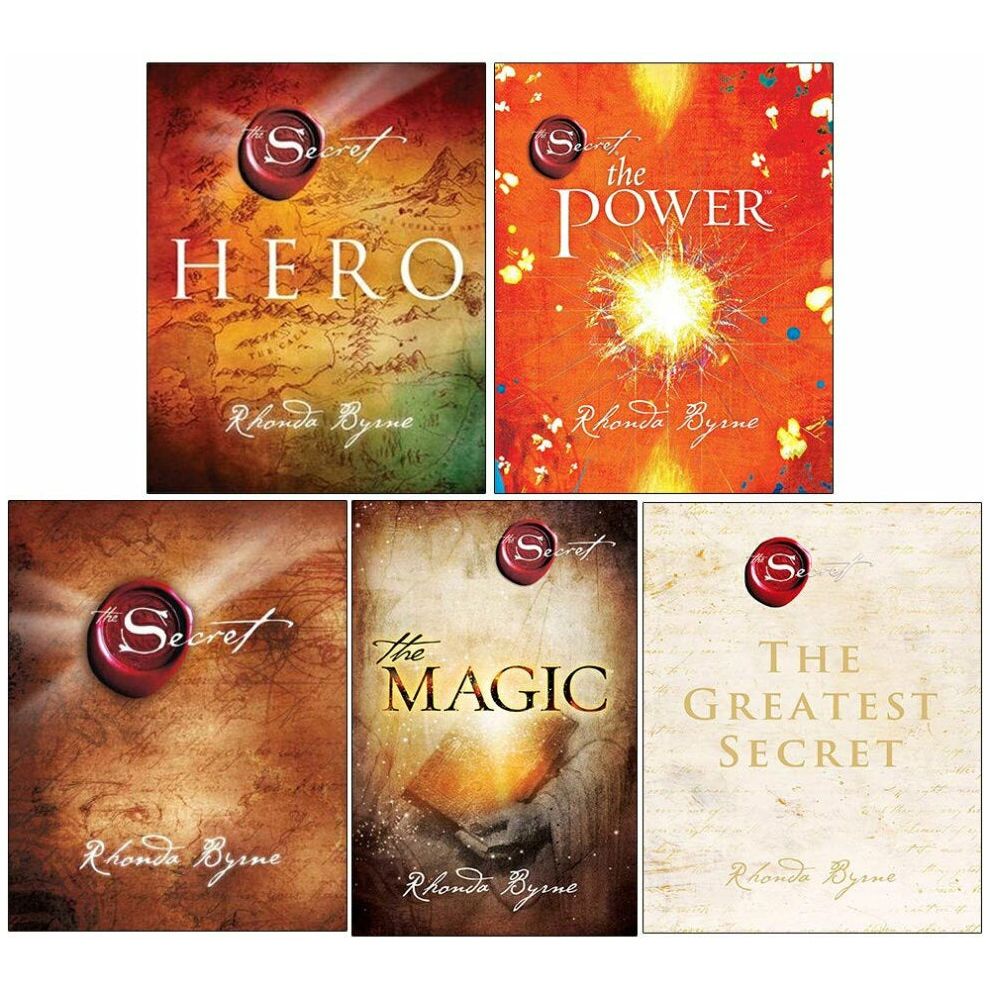 Rhonda Byrne Books The Secret Series 5 Books Collection Set