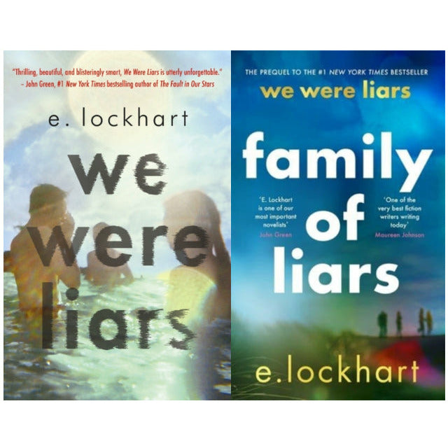 We Were Liars and Family of Liars 2 Books Collection Set by E.Lockhart