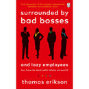 Surrounded by Psychopaths, Surrounded by Idiots, Surrounded by Bad Bosses By Thomas Erikson 3 Books Collection Set