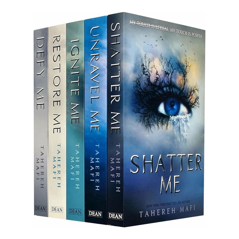 ["9780603580642", "adult fiction book collection", "books for adult", "books like shatter me", "defy", "fiction books", "Ignite", "Restore", "Shatter", "shatter me", "shatter me book", "shatter me book series", "shatter me series", "Shatter Me Series Box Set", "Tahereh Mafi", "tahereh mafi 4 book collection set", "tahereh mafi 5 books collection", "Tahereh Mafi Book Collection", "Tahereh Mafi Book Collection Set", "Tahereh Mafi Books", "Tahereh Mafi Box Set", "Tahereh Mafi Collection", "Tahereh Mafi Shatter Me Box Set", "tahereh mafi shatter me collection set", "Tahereh Mafi Shatter Me Series Collection", "Unravel", "xmen books collection"]