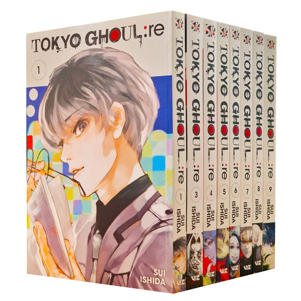 Tokyo Ghoul Re Series Volume 1,3,4,5,6,7,8,9 Collection 8 Books Set by