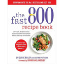 The Fast 800 & The Fast 800 Recipe Book 2 Books Collection Set by Dr Michael Mosley