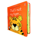 Usborne Touchy Feely Wild Animals Collection 4 Books Set by Fiona Watt Thats not my Monkey, Tiger, Koala, Kangaroo