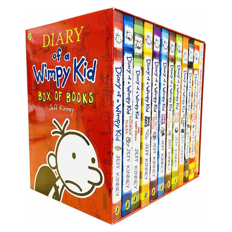 Diary of a Wimpy Kid Series 1 - 18 Books Collection Set by Jeff