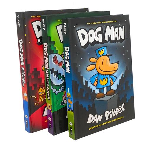 ["9781338230642", "A Tale Of Two Kitties", "And All Hero", "Childrens Books (11-14)", "cl0-CERB", "Creator Of Captain Underpants.", "Dav Pilkey", "Dog Man", "Dog Man Collection 3 Books. Three Graphic Novels", "Dog Man The Epic Collection", "dogman", "Full Hardback", "junior books", "New Breed Of Justice In Town", "New York Times Best Selling", "Part Dog", "Part Man", "Slip Case", "Unleashed", "young teen"]