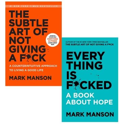 Mark Manson Books 2 Set(Subtle Art Of Not Giving F* Everything & more)