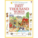 Usborne My First Thousand Words In English Books Paperback - books 4 people