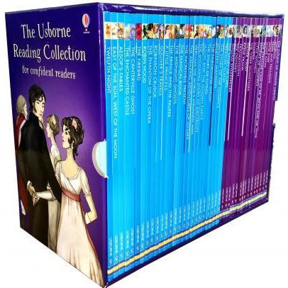 Buy Book Usborne Reading Collection 40 Books Box Set Series Confident  Readers Age 6+ by Usborne