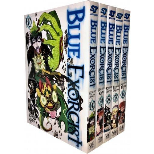 Blue Exorcist Volume 6-10 Collection 5 Books Set  Series 2  By Kazue Kato - books 4 people