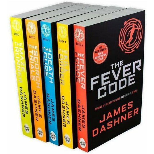 ["9781911490272", "Adult Fiction (Top Authors)", "cl0-PTR", "james dashner", "maze runner series", "the death cure", "the fever code", "the kill order", "the maze runner", "the scorch trials", "young teen"]