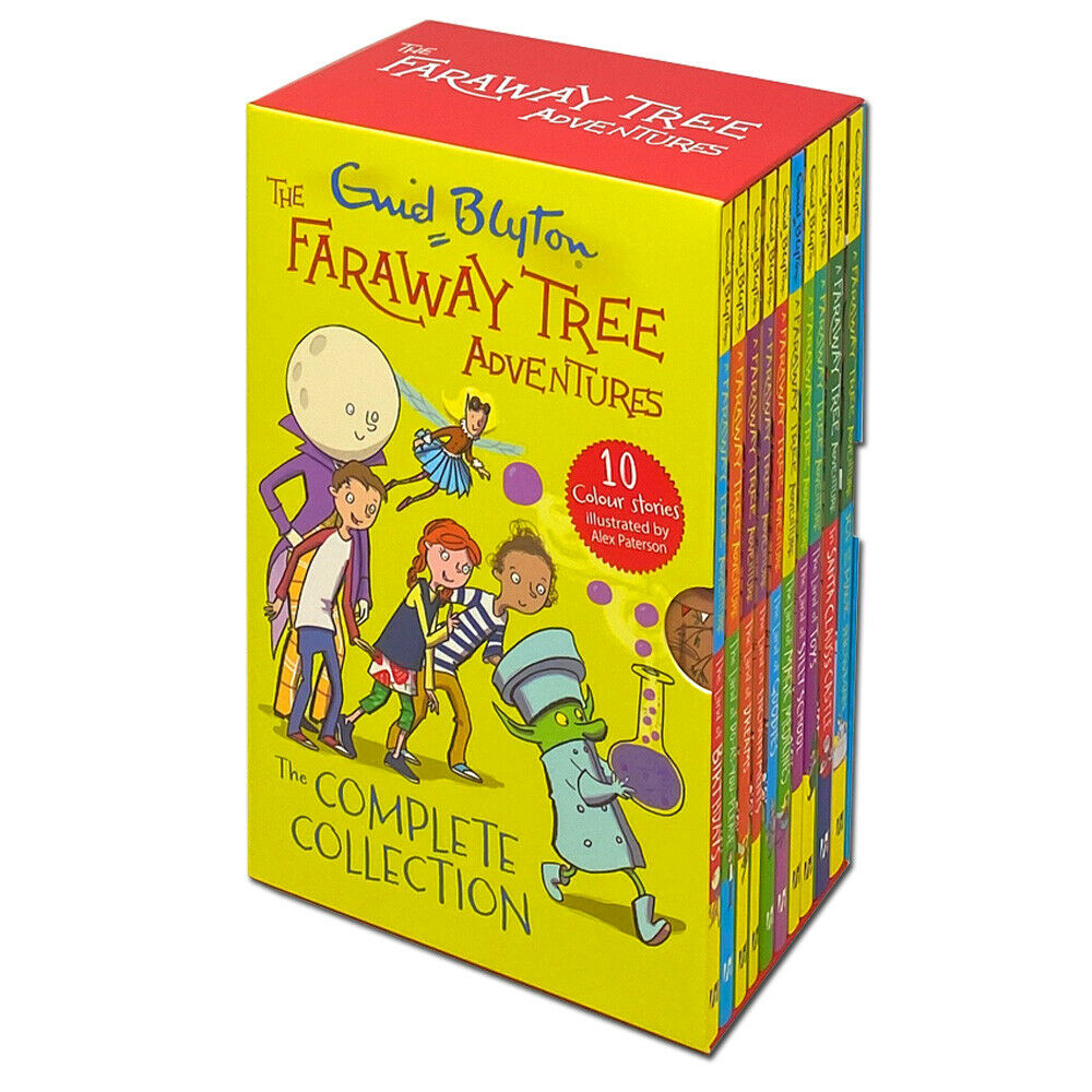 Buy Book Enid Blyton The Faraway Tree Adventures Colour Stories Complete  Collection 10 Books Box Set by HODDER PUBLISHING